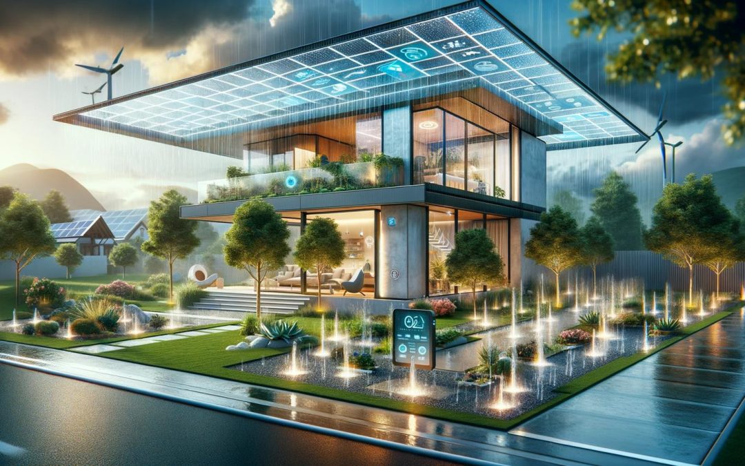 Inteligentny system zarządzania zasobami wody opadowej w smart domu